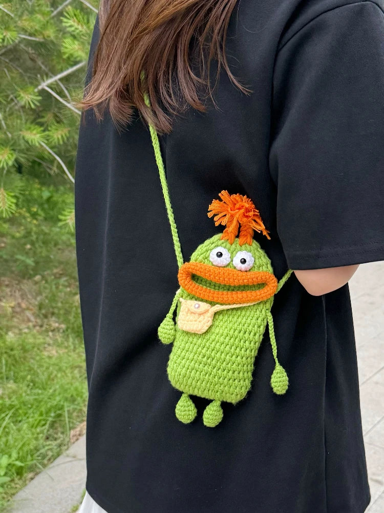 Sausage Mouth Cross Bag