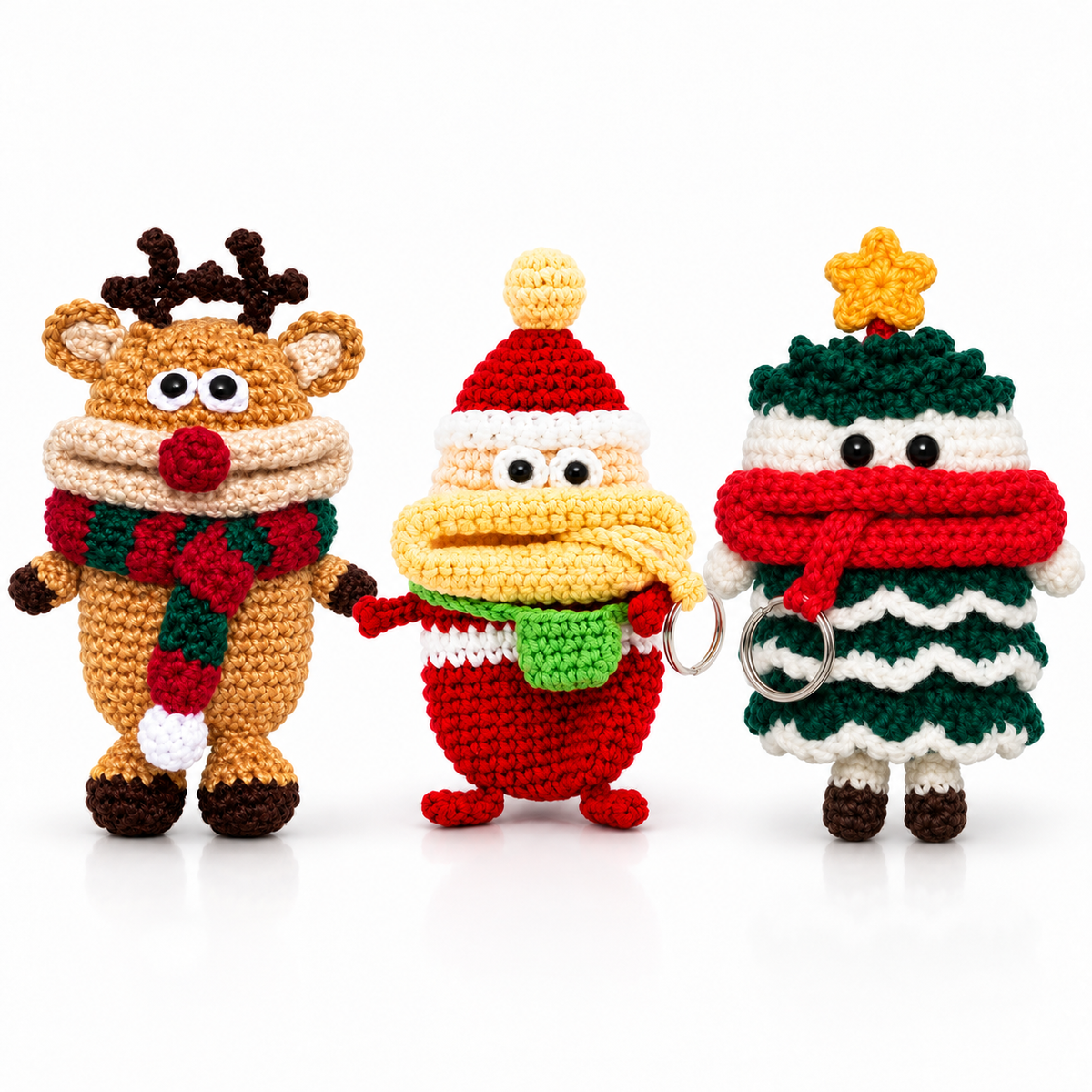 [advanced] Christmas Car key case pattern