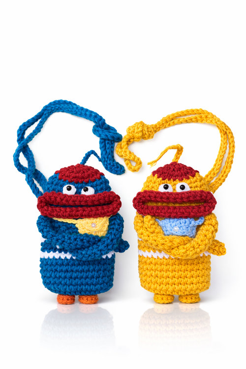 [advanced] Sausage Mouth Cross Bag Pattern