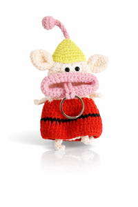 Red pig group (10cm)