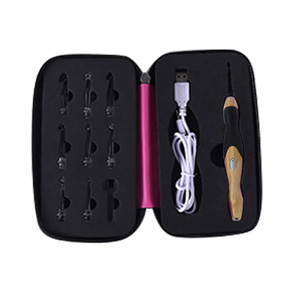 LED Light Up Crochet Hook + 9 Hook sizes