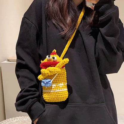 Sausage Mouth Cross Bag