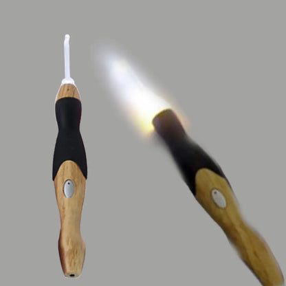 LED Light Up Crochet Hook + 9 Hook sizes