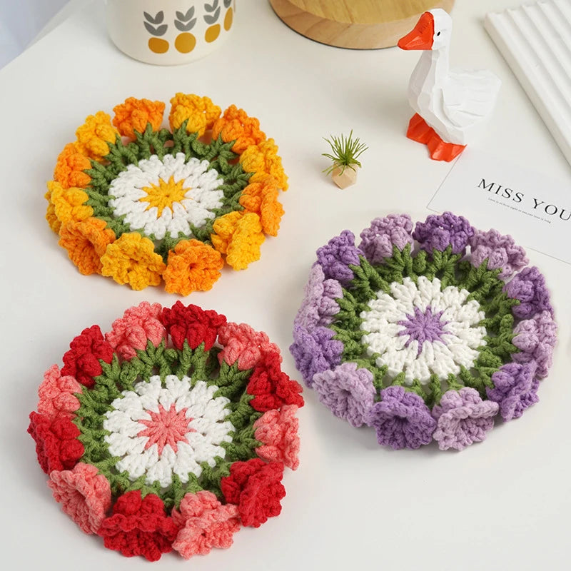 Flower Bouquet Coaster + Flower pot Set
