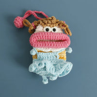 Light blue suspender skirt (10cm )