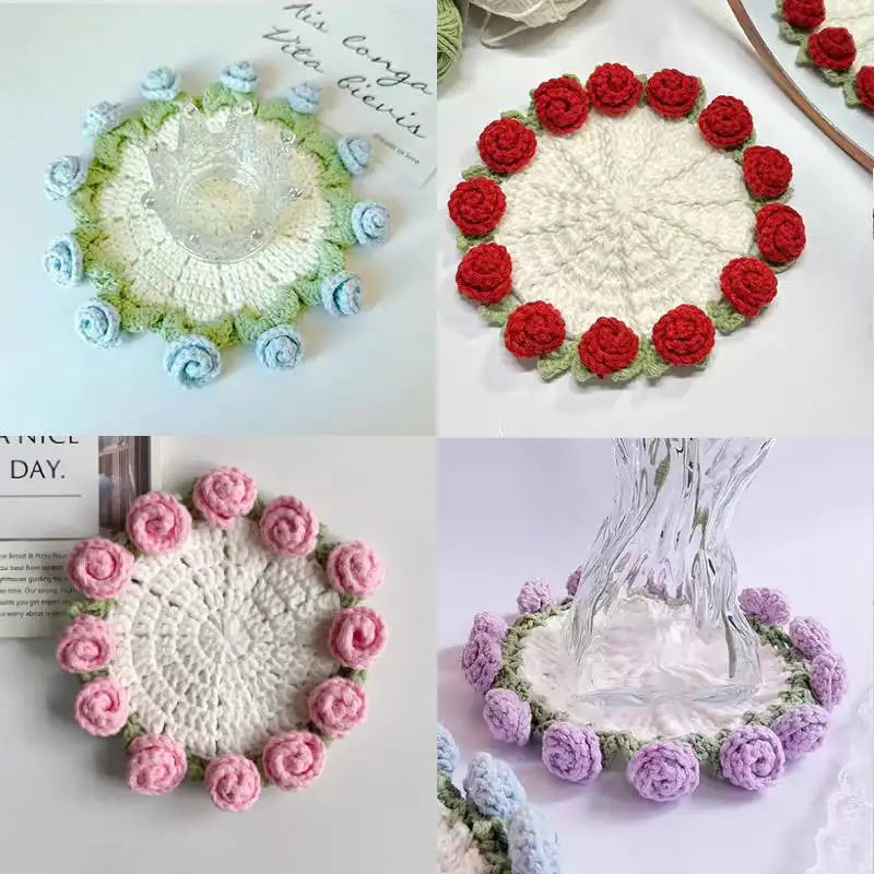 Flower Bouquet Coaster + Flower pot Set