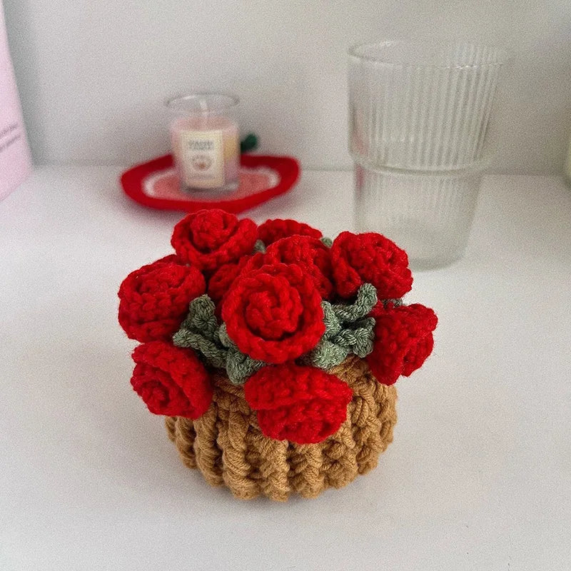 Flower Bouquet Coaster + Flower pot Set